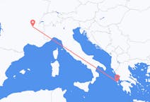 Flyrejser fra Kefallinia til Lyon