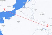 Flights from Southampton, the United Kingdom to Memmingen, Germany