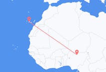 Fly fra Kano til Tenerife