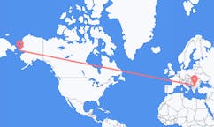 Flyrejser fra Nome til Sofia