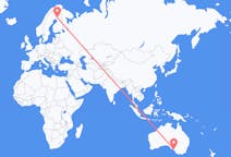 Flyreiser fra Adelaide, Australia til Rovaniemi, Finland