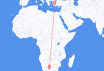 出发地 南非出发地 丁格尔顿目的地 土耳其达拉曼的航班