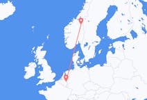 Flights from Røros, Norway to Maastricht, the Netherlands