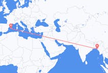 Flights from Cox's Bazar, Bangladesh to Palma de Mallorca, Spain