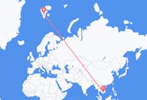 Flyg från Ho Chi Minh-staden till Svalbard