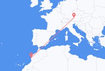 Flights from Essaouira, Morocco to Salzburg, Austria