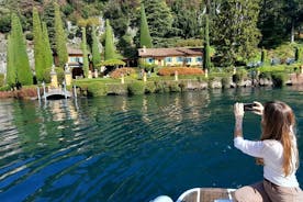 Full-Day Grand Tour, private speedboat at Lake Como