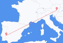 Flights from Badajoz, Spain to Graz, Austria