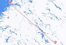 Flyg från Bodø till Arvidsjaur