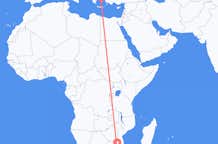 Flights from Maputo to Santorini