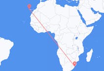 Vols de Durban pour La Palma