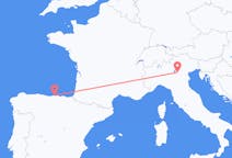 Flyg från Verona, Italien till Santander, Spanien