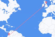 Flights from Pasto, Colombia to Newcastle upon Tyne, England