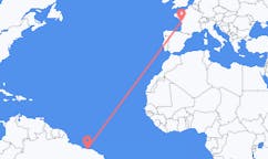 Flights from Parnaíba, Brazil to La Rochelle, France