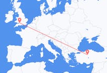 Flights from Ankara in Turkey to Bristol in England