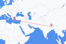 Flights from Bhadrapur, Mechi, Nepal to Santorini, Greece