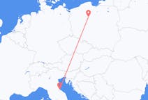 Flights from Rimini, Italy to Bydgoszcz, Poland