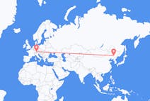 Flyrejser fra Changchun, Kina til Memmingen, Tyskland