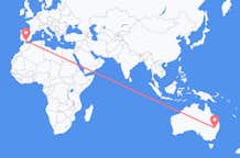 Рейсы из Наррабри, Австралия в Малагу, Испания