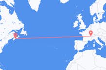 Flyrejser fra Halifax til Genève