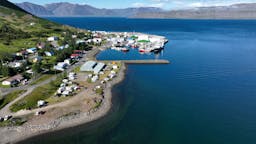 Vluchten van Bildudalur, IJsland naar Europa