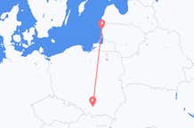Flyrejser fra Palanga til Krakow