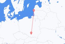 Vluchten van Palanga, Litouwen naar Krakau, Polen