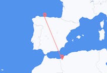 Flyreiser fra Tlemcen, Algerie til Santiago del Monte, Spania