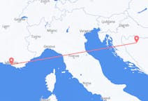 Flyg från Banja Luka, Bosnien och Hercegovina till Marseille, Frankrike