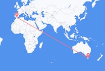 Flyreiser fra Hobart, til Malaga