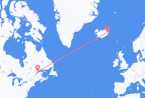 Flights from the city of Baie-Comeau, Canada to the city of Egilsstaðir, Iceland