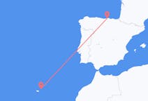 Vols depuis la ville de Vila Baleira vers la ville de Santander