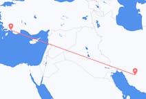 Flyg från Shiraz, Iran till Dalaman, Turkiet