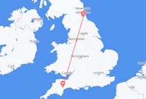 Flights from Durham, England, the United Kingdom to Exeter, the United Kingdom