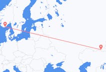 Flights from Orsk, Russia to Kristiansand, Norway