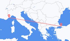 Flyg från Monaco, Monaco till Istanbul, Turkiet