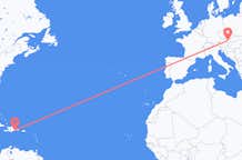 Flights from Santo Domingo to Vienna