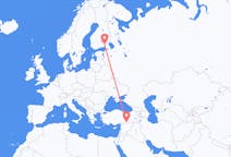 Flights from Şanlıurfa, Turkey to Lappeenranta, Finland