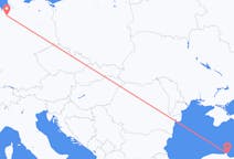 出发地 土耳其出发地 锡诺普目的地 德国不来梅的航班