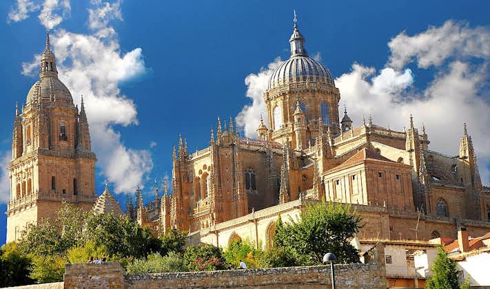 Photo of new Salamanca cathedral in Salamanca in Spain by  Lukasz Lukomski