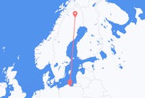 Flights from Gällivare, Sweden to Gdańsk, Poland