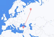 Flights from Syktyvkar, Russia to Kayseri, Turkey