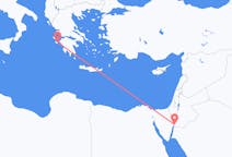 出发地 约旦亞喀巴目的地 希腊扎金索斯島的航班