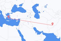 Fly fra Kandahar til Naxos