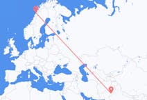 Flights from Bahawalpur, Pakistan to Bodø, Norway