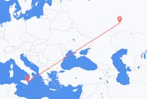 Flyrejser fra Samara, Rusland til Catania, Italien