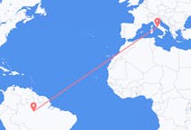 Flights from Manaus, Brazil to Rome, Italy