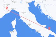 Flyrejser fra Bari, Italien til Cuneo, Italien