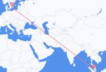 Flyrejser fra Kuala Lumpur, Malaysia til Ronneby, Sverige