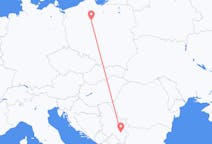Flüge von Niš, Serbien nach Bromberg, Polen